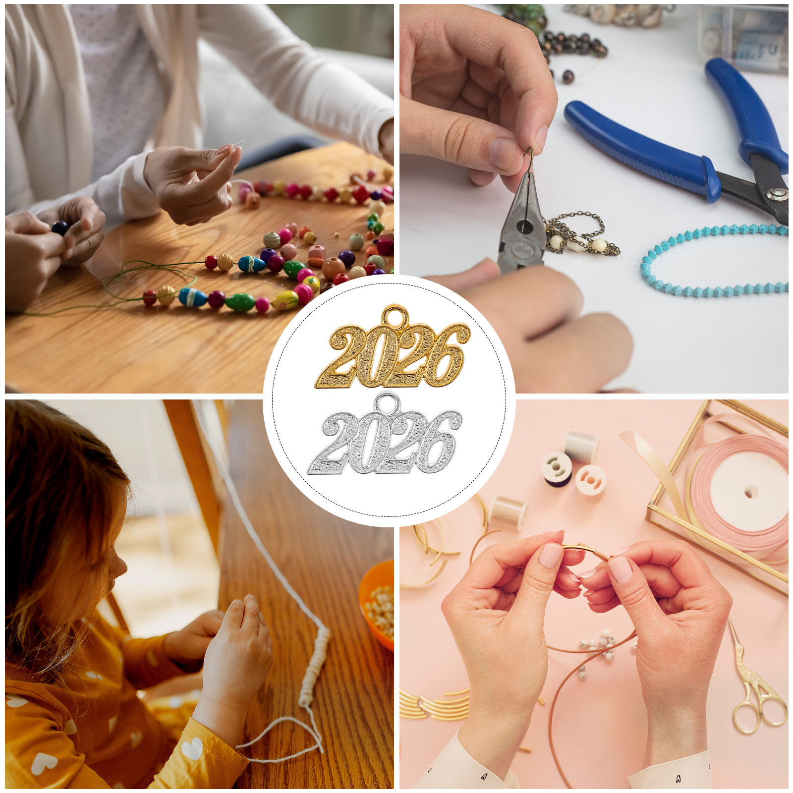 Jewelry Making Classes - 20Pcs 2026 Number Pendant Class of