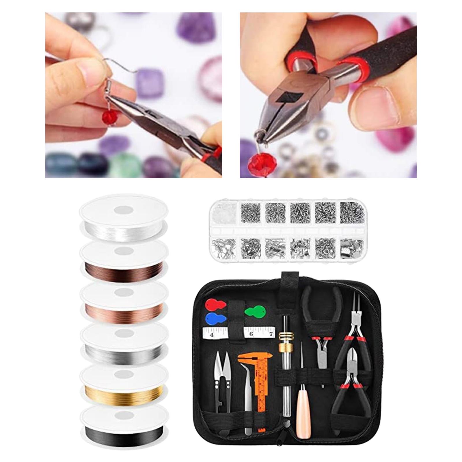 Jewelry Making Pliers Set - Jewelry Making Starter Kit Earrings Necklace