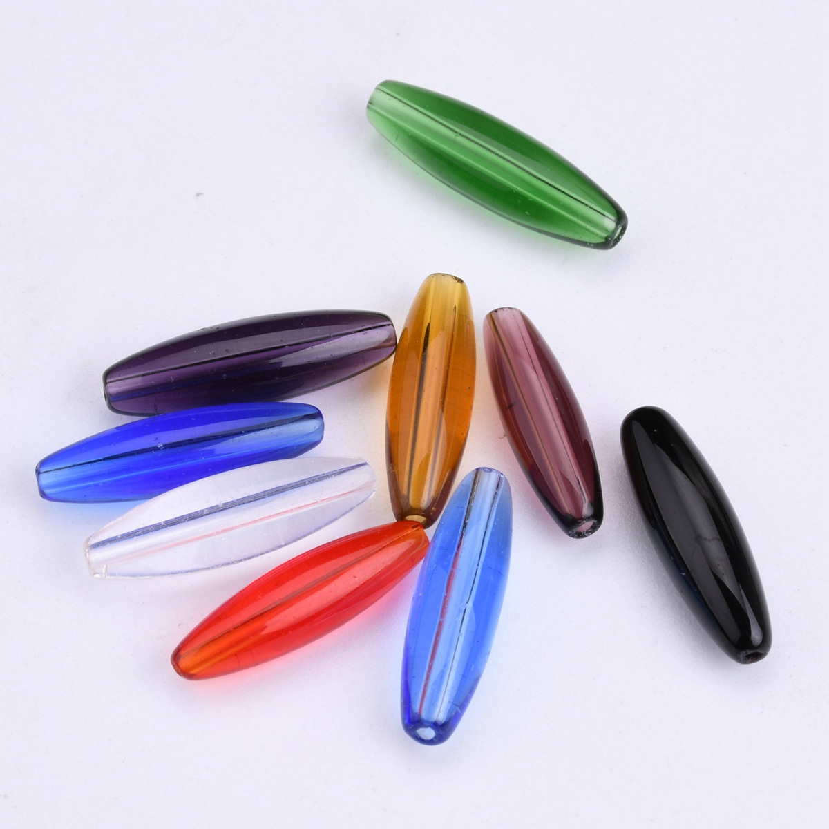 20pcs Oval Tube Shape 22mm x 6 - Crimp Bead Tube บทวิจารณ์และราคา