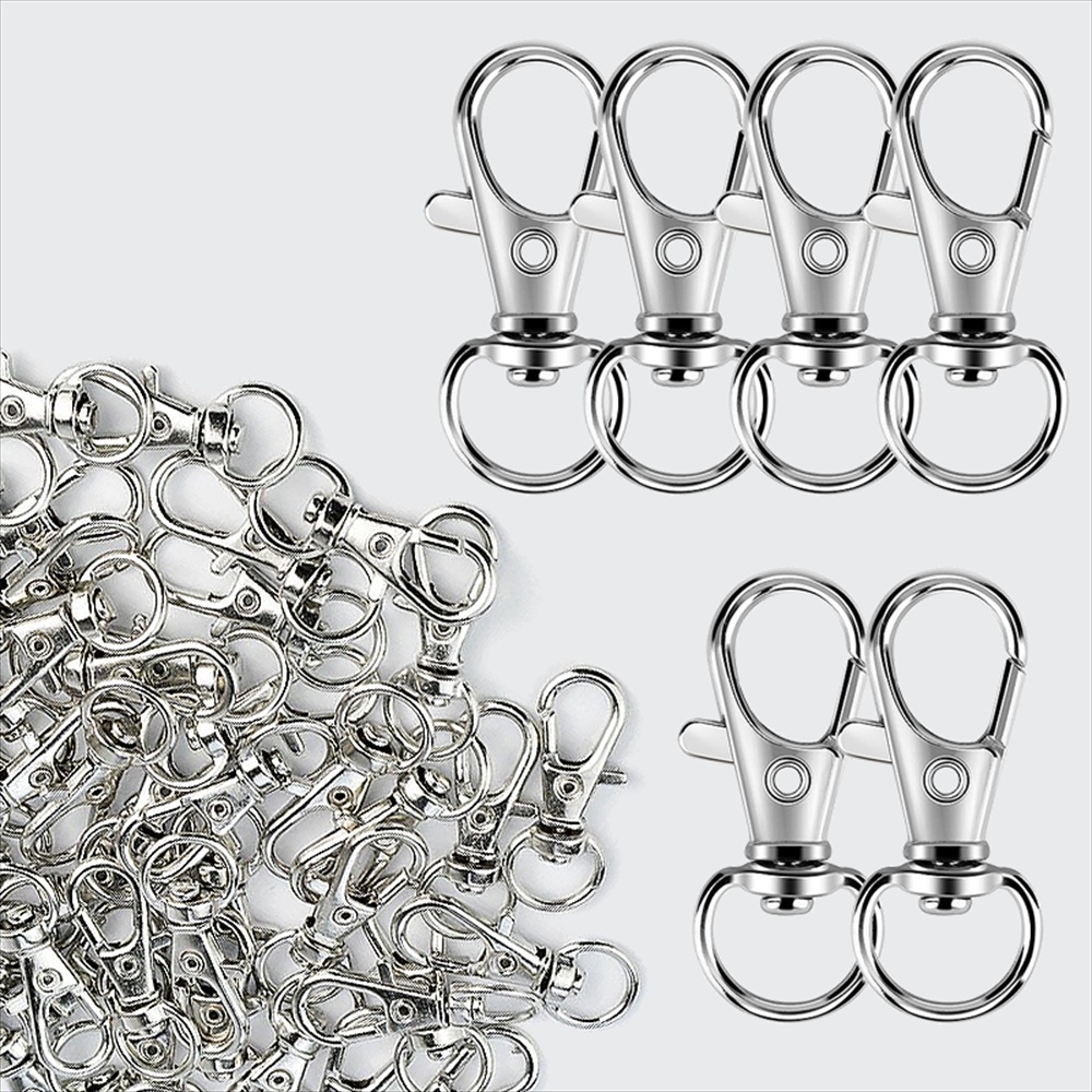 25-200Pcs Metal Swivel Snap Ho - Jewelry Making Rings บทวิจารณ์และราคา