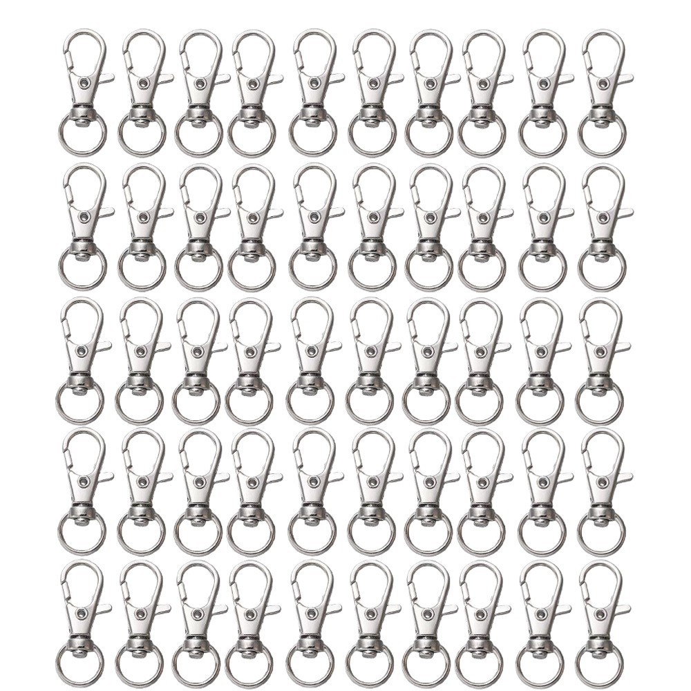 25-200Pcs Metal Swivel Snap Ho - Jewelry Making Rings บทวิจารณ์และราคา