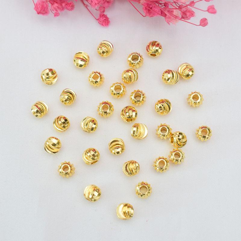 100PCS Faceted Spacer Beads Go - Jewelry Making Classes บทวิจารณ์และราคา