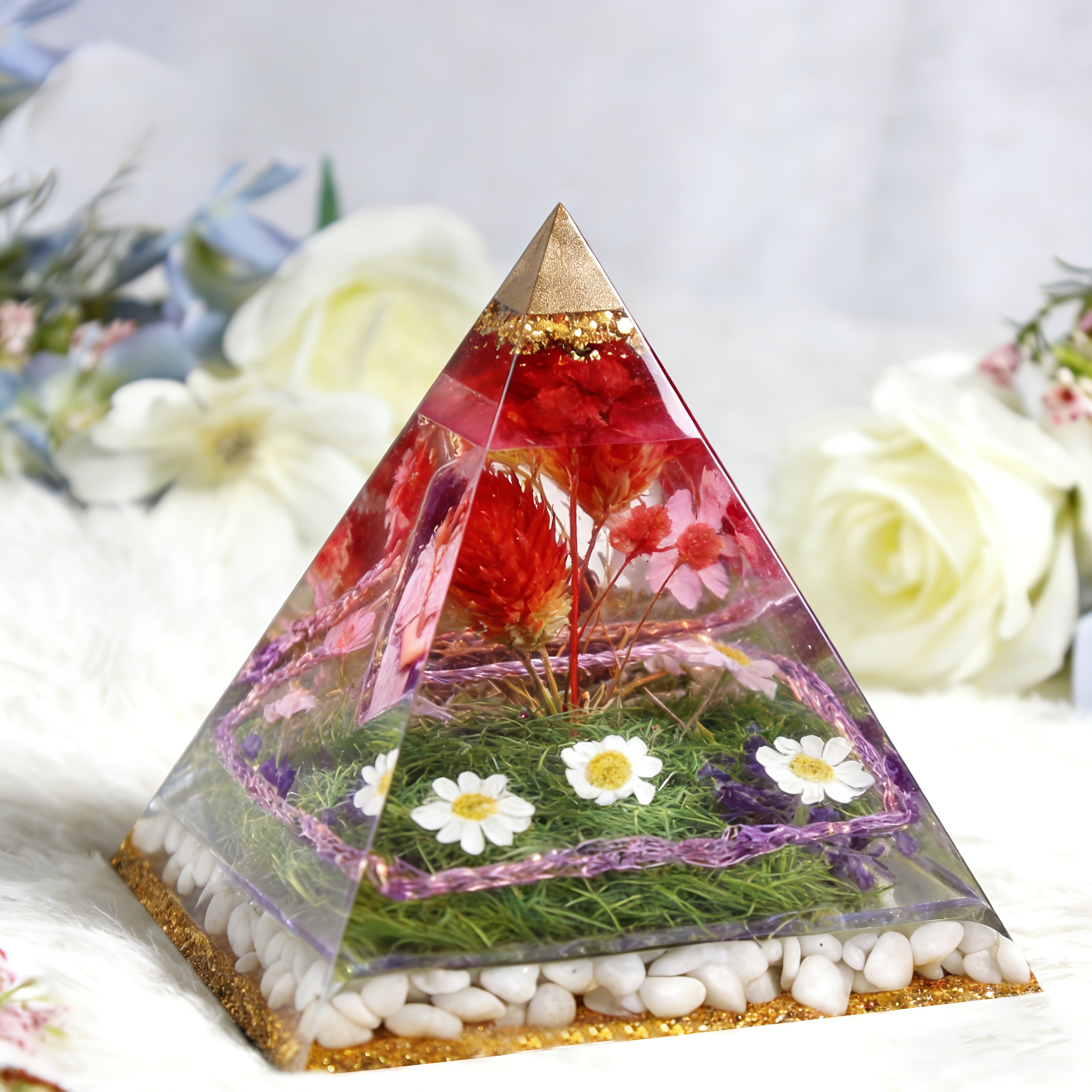 5pc - Pyramid Resin Molds of V - Resin Mold Jewelry บทวิจารณ์และราคา