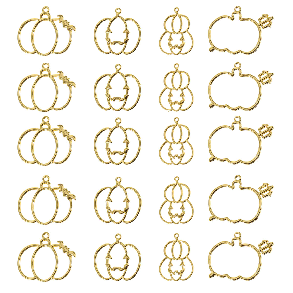 20Pcs DIY Pumpkin Resin Pendan - Resin Mold Jewelry บทวิจารณ์และราคา