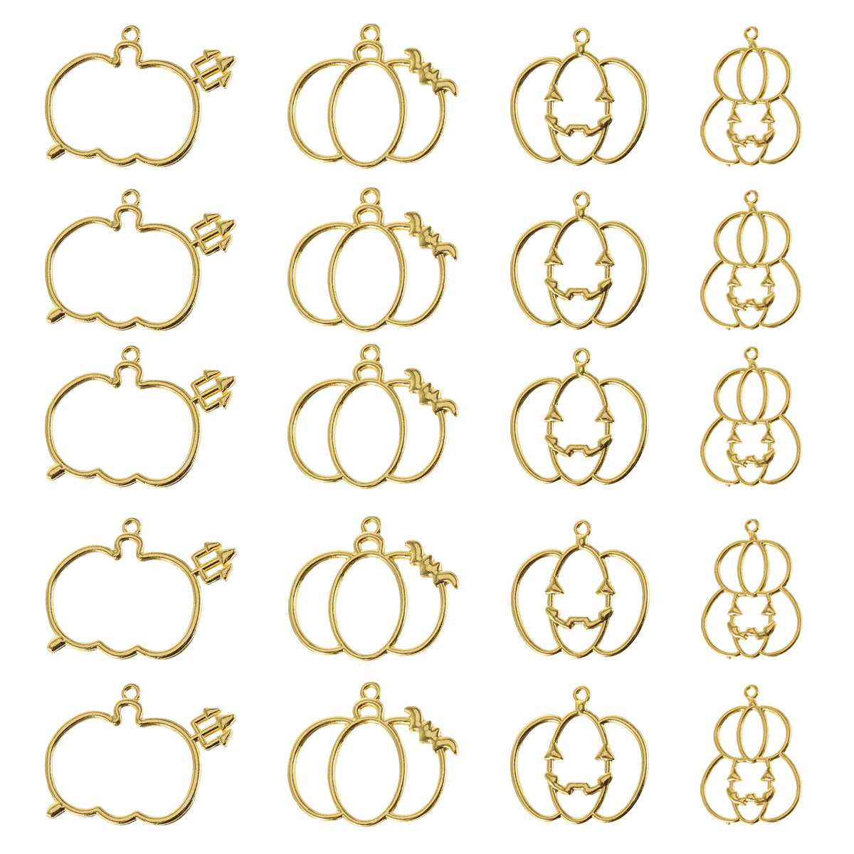 20Pcs DIY Pumpkin Resin Pendan - Resin Mold Jewelry บทวิจารณ์และราคา