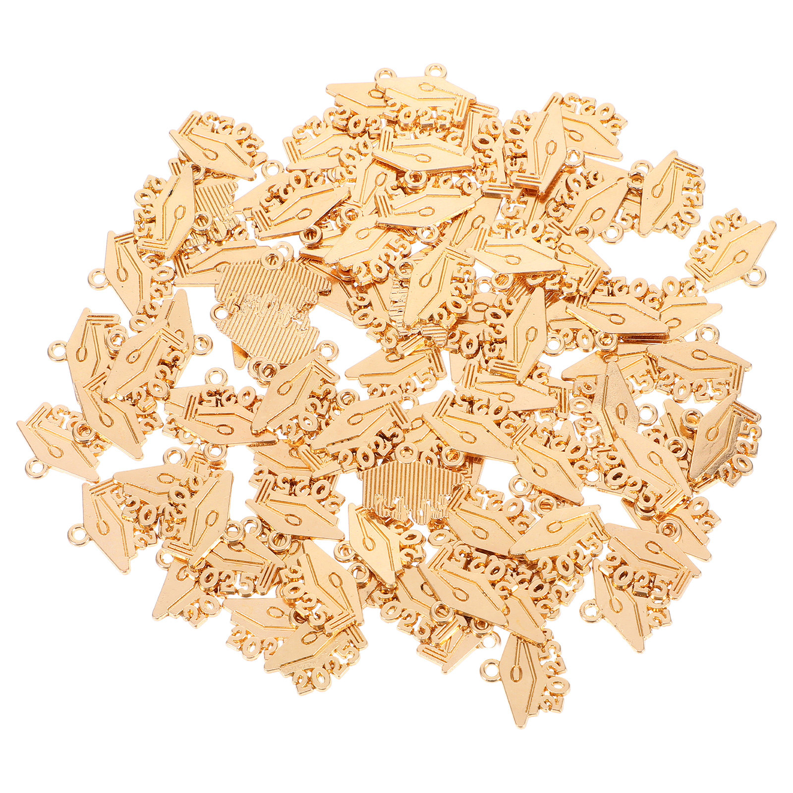 100Pcs Graduation Cap Pendants - Jewelry Making Classes บทวิจารณ์และราคา