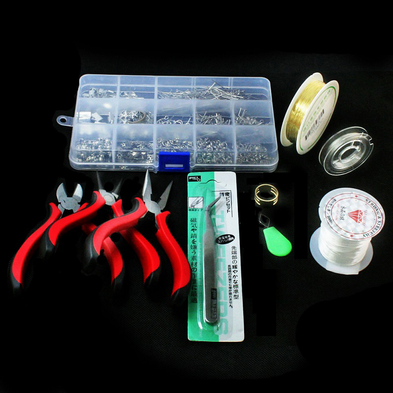 1 SET JEWELRY MAKING KIT, BEAD - Jewelry Making Pliers Set บทวิจารณ์และราคา