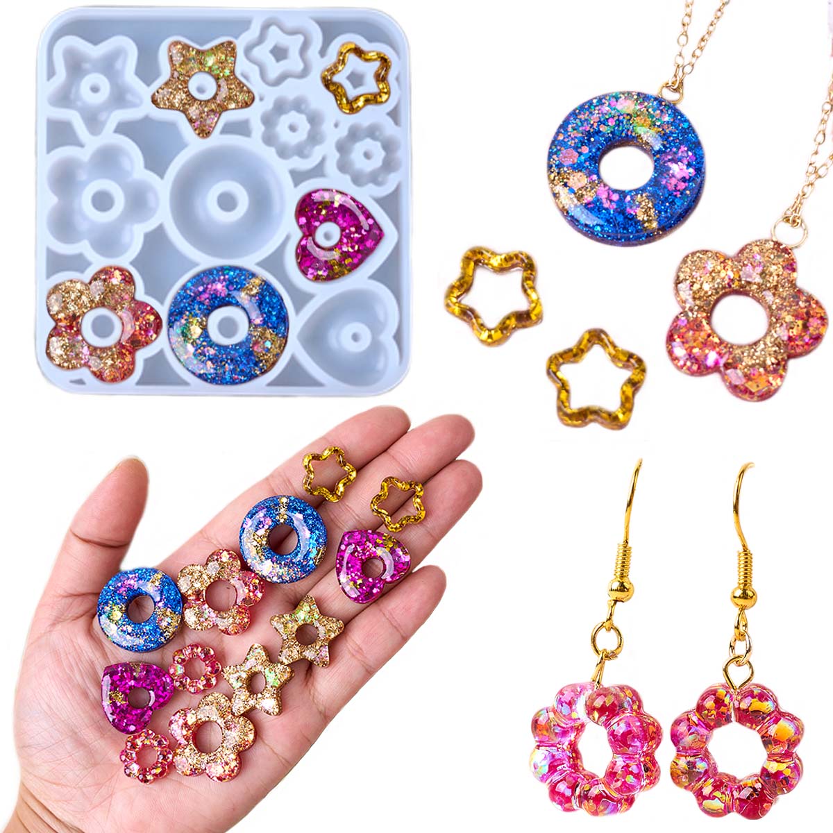Multifuntional Jewelry Silicon - Resin Mold Jewelry บทวิจารณ์และราคา