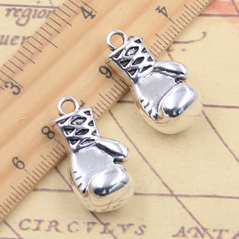 5pcs Charms 3D Boxing Glove Fi - Jewelry Making Gloves บทวิจารณ์และราคา