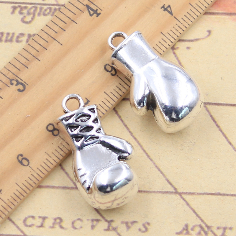 5pcs Charms 3D Boxing Glove Fi - Jewelry Making Gloves บทวิจารณ์และราคา