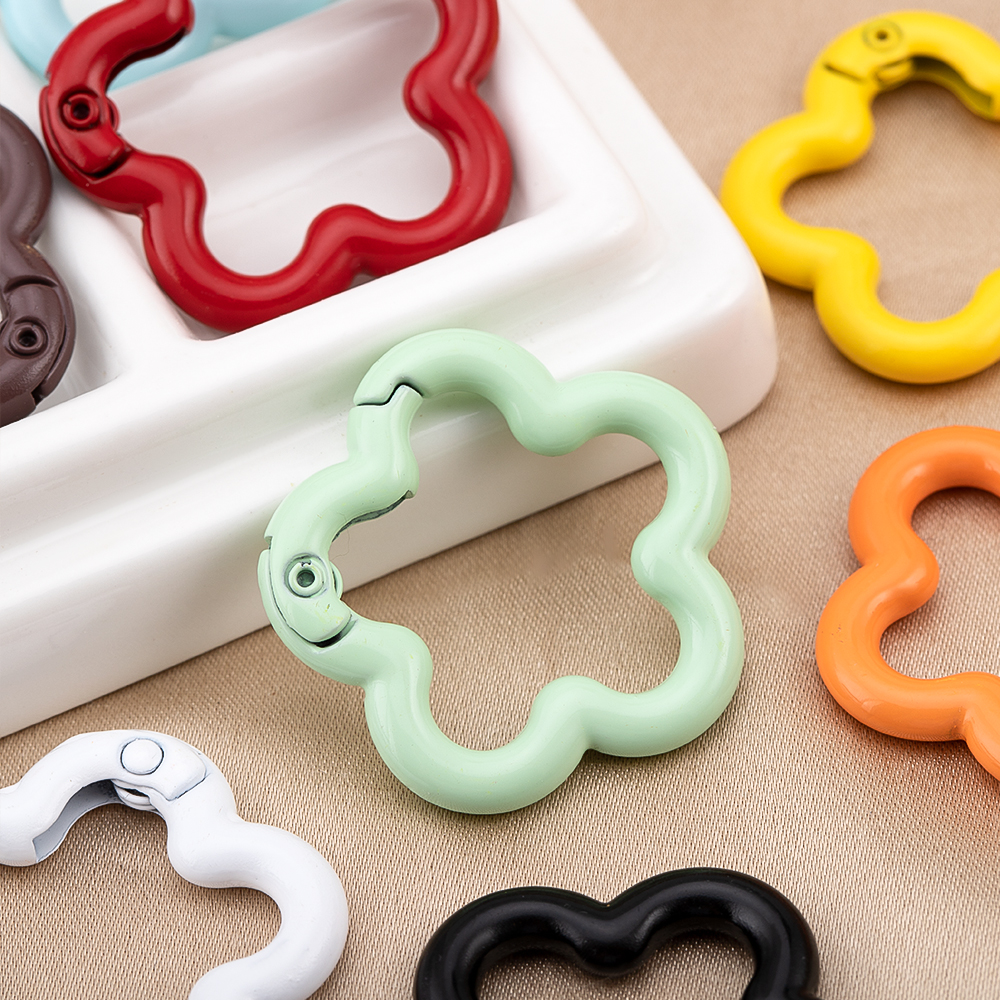5/10pcs Colorful Flower-shaped - Jewelry Making Rings บทวิจารณ์และราคา