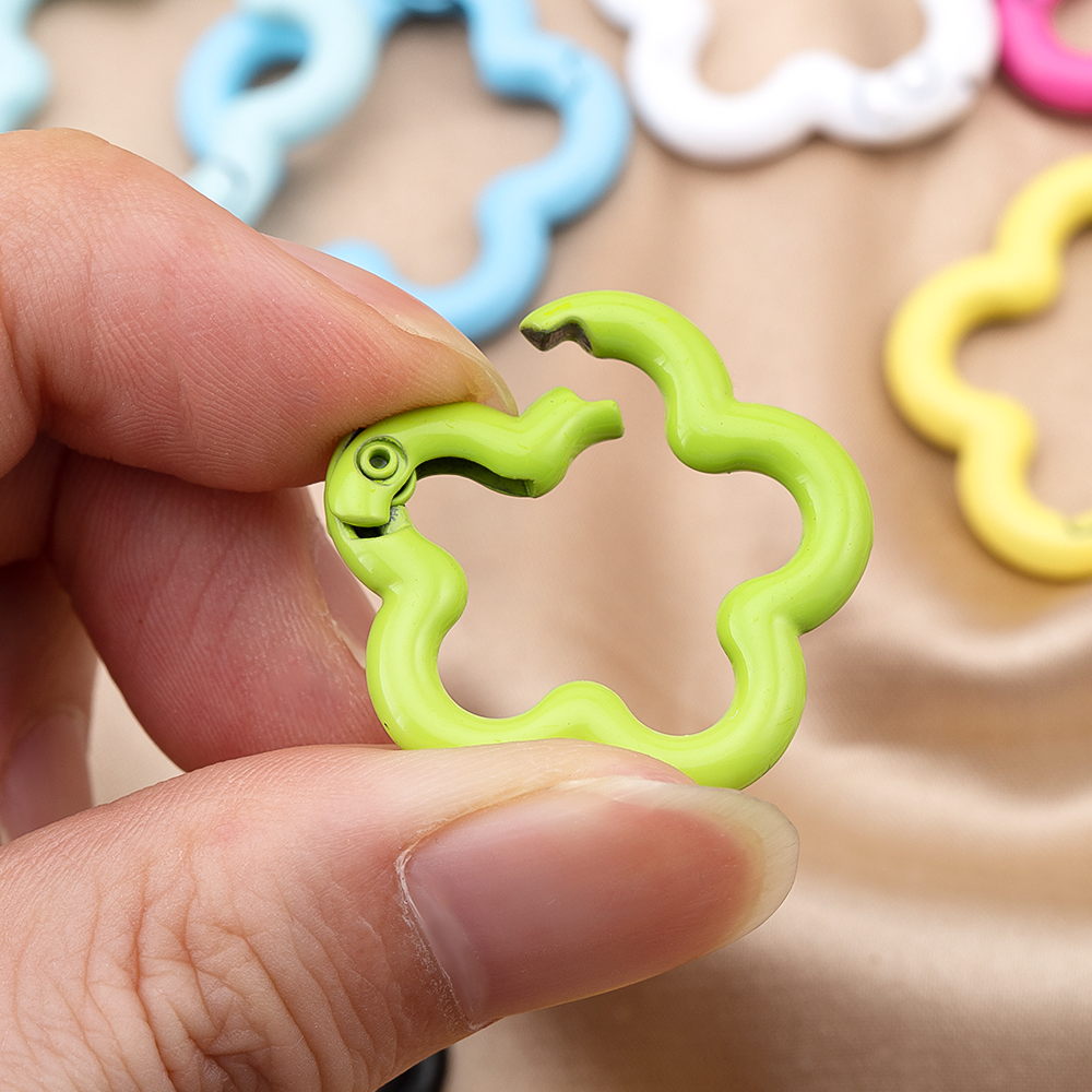 5/10pcs Colorful Flower-shaped - Jewelry Making Rings บทวิจารณ์และราคา