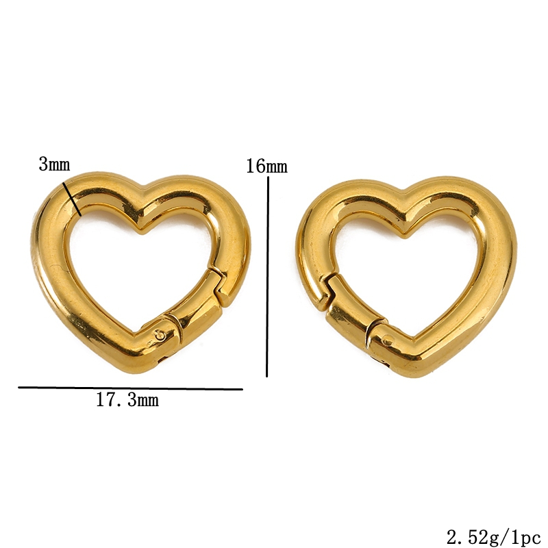 2pcs Stainless Steel Clasps He - Jewelry Making Rings บทวิจารณ์และราคา
