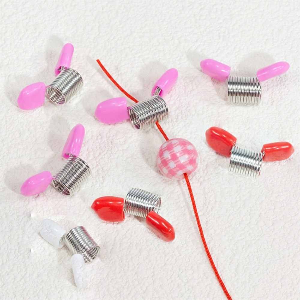 5pcs Spring Bead Clamps Creati - Jewelry Making Yarn บทวิจารณ์และราคา