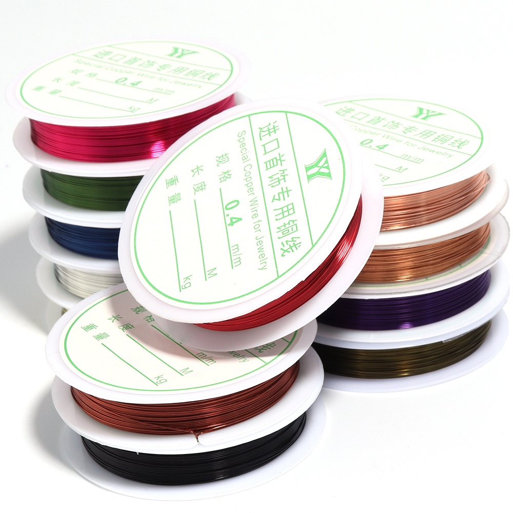 1Roll 0.2/0.25/0.3/0.4/0.5/0.6 - Jewelry Making Yarn บทวิจารณ์และราคา