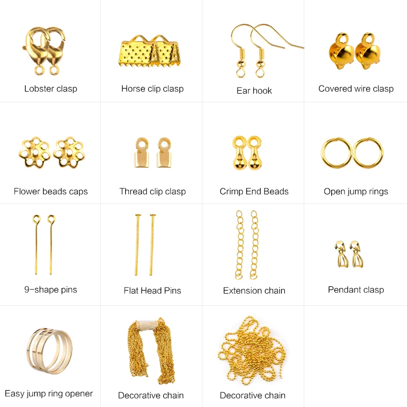 Jewelry Findings Tool Set Open - Jewelry Making Rings บทวิจารณ์และราคา