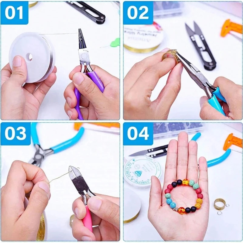 4 Pack Jewelry Making Pliers T - Jewelry Making Pliers Set บทวิจารณ์และราคา
