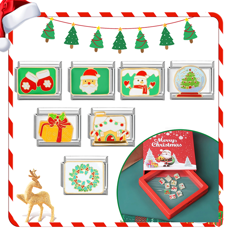 Y2K Red Green Christmas Santa  - Jewelry Making Gloves บทวิจารณ์และราคา
