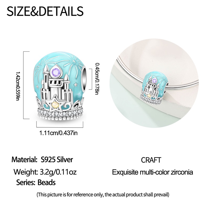 New Original 925 Silver Blue D - Jewelry Making Newcastle บทวิจารณ์และราคา