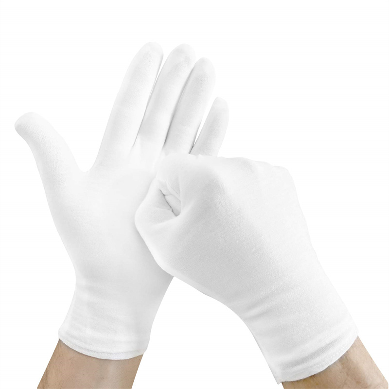 12/6 Pairs Cotton Work Gloves  - Jewelry Making Gloves บทวิจารณ์และราคา