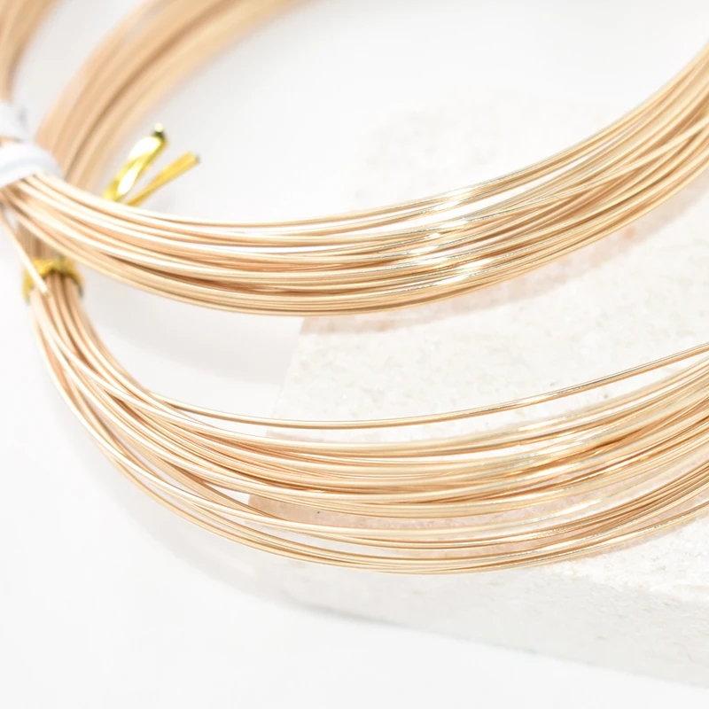 14K Gold Filled Round One Mete - Jewelry Making Yarn บทวิจารณ์และราคา