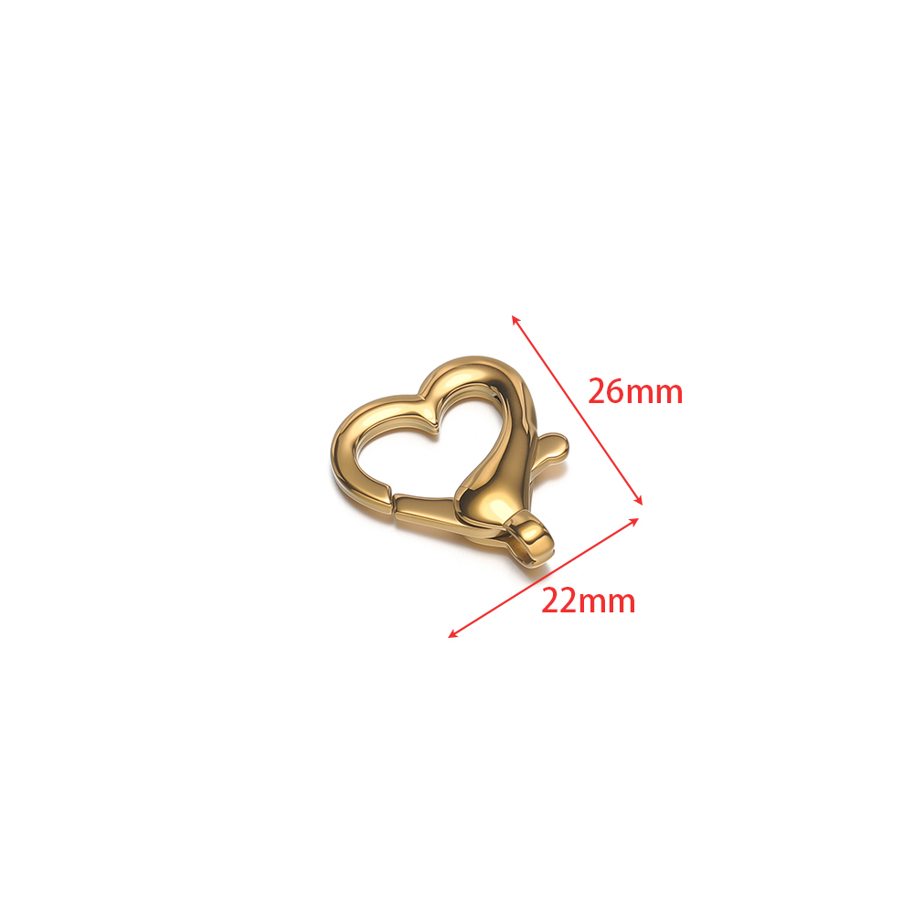 2Pcs PVD Gold Stainless Steel  - Jewelry Making Gold บทวิจารณ์และราคา