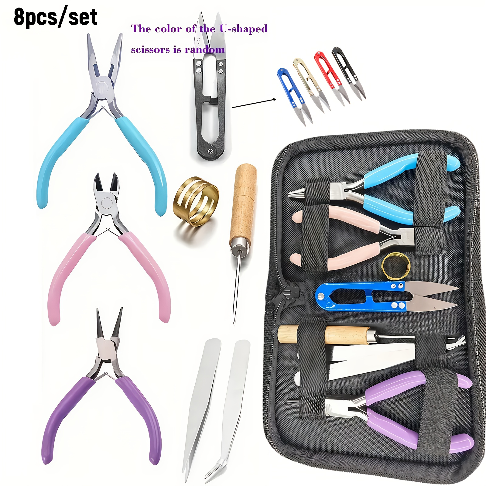 8 pieces/set jewelry making pl - Jewelry Making Pliers Set บทวิจารณ์และราคา