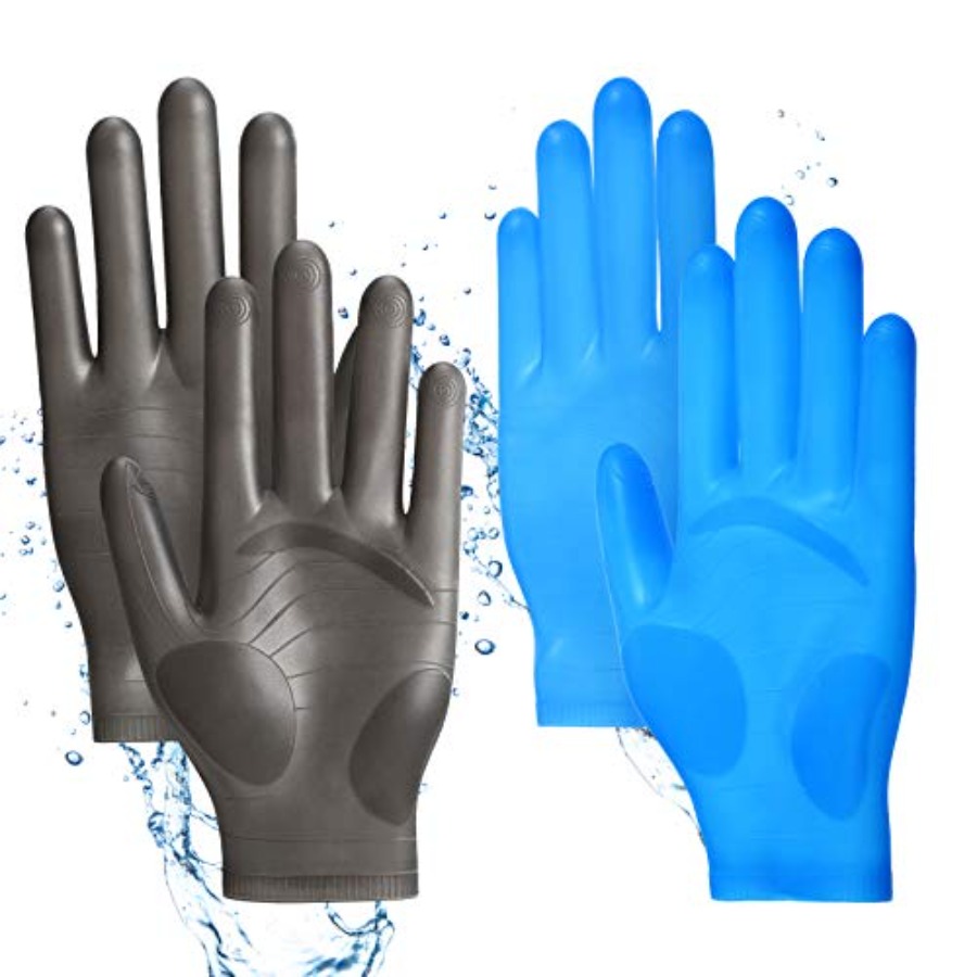 2 Pairs Epoxy Silicone Gloves  - Jewelry Making Gloves บทวิจารณ์และราคา