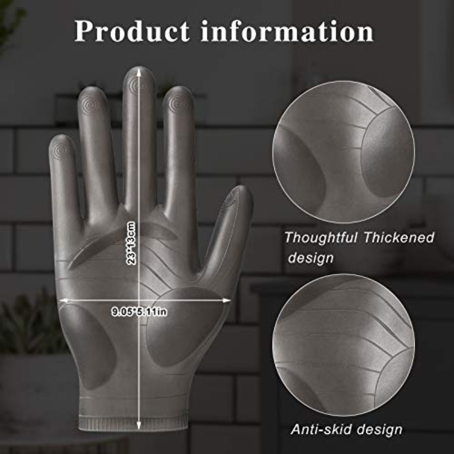 2 Pairs Epoxy Silicone Gloves  - Jewelry Making Gloves บทวิจารณ์และราคา