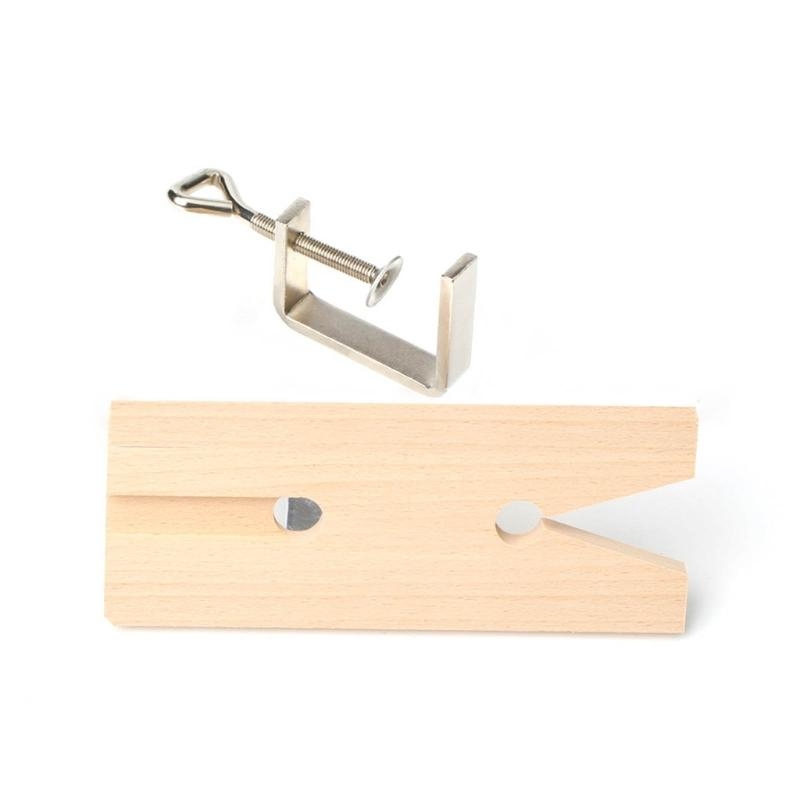 F42F Wooden Rings Clamp Table  - Jewelry Making Process บทวิจารณ์และราคา