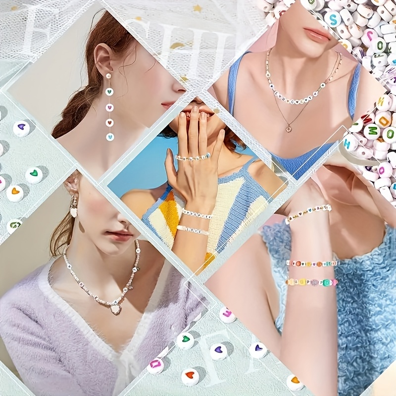 1300 4x7 round acrylic letter  - Jewelry Making Yarn บทวิจารณ์และราคา