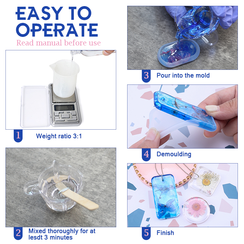 Epoxy Resin Kit Crystal Clear  - Jewelry Making Gloves บทวิจารณ์และราคา