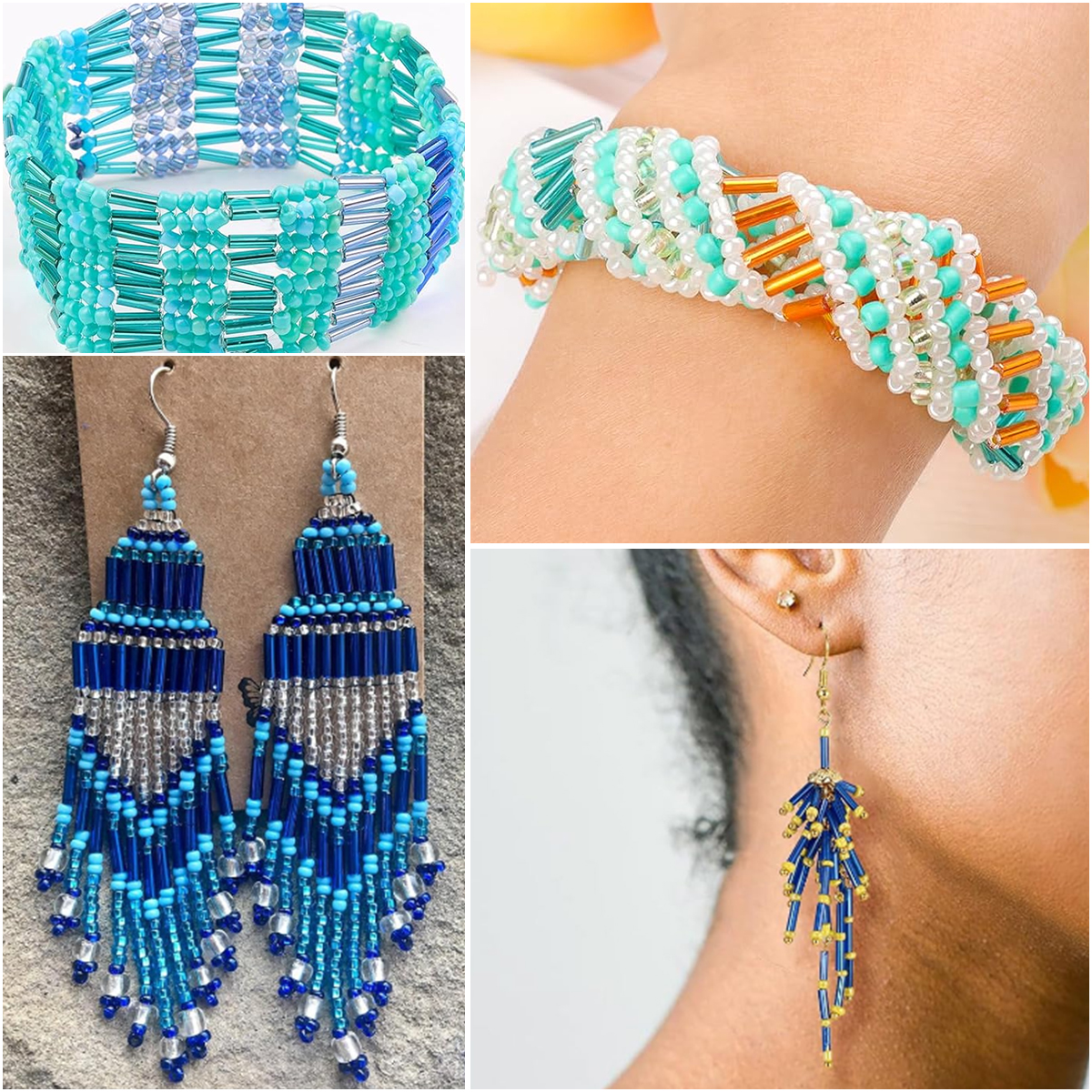 225pcs/lot Glass Seed Beads Co - Crimp Bead Tube บทวิจารณ์และราคา
