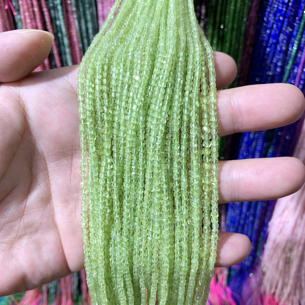 Natural Diopside Peridot 2mm F - Jewelry Making Classes บทวิจารณ์และราคา
