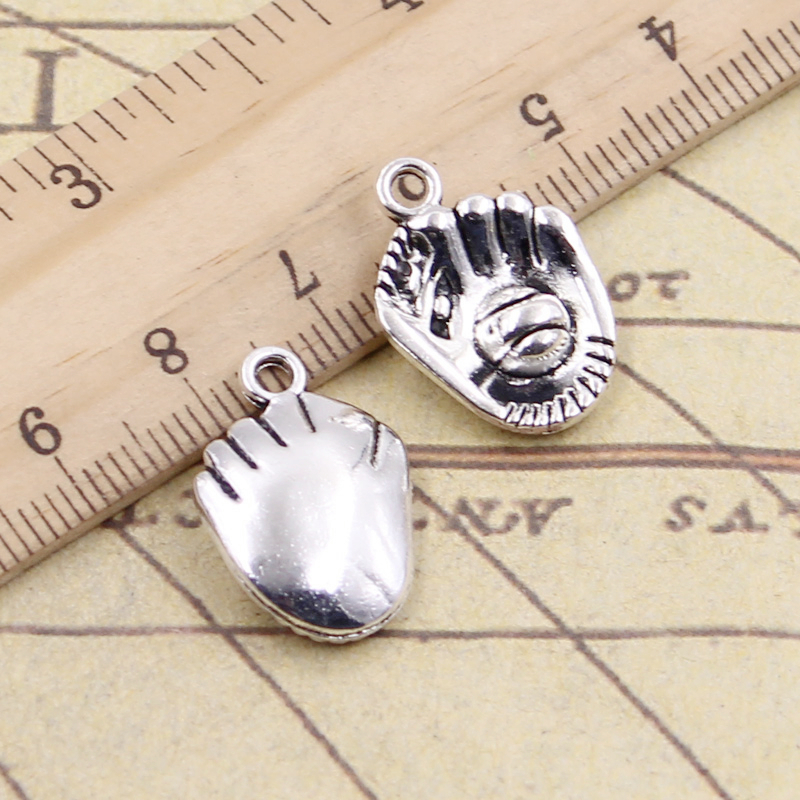 10pcs 3colors Charms Baseball  - Jewelry Making Gloves บทวิจารณ์และราคา