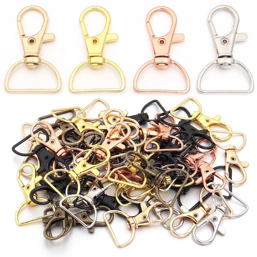 10pcs/lot Metal Swivel Clasps  - Jewelry Making Rings บทวิจารณ์และราคา
