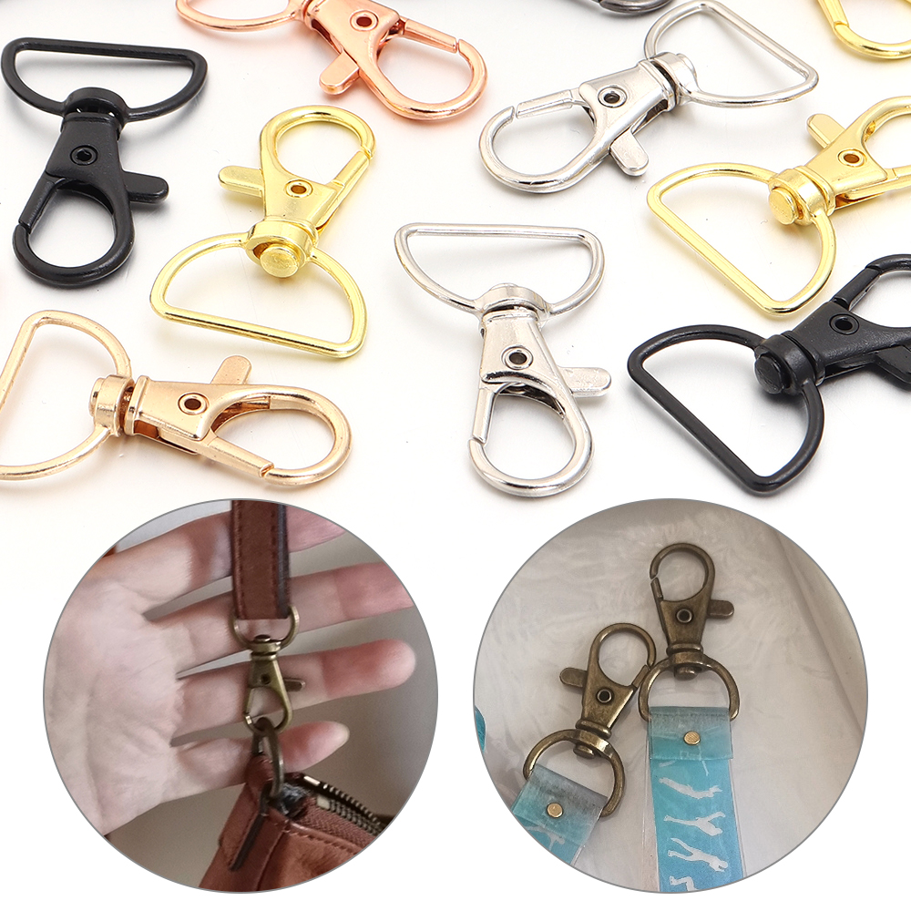 10pcs/lot Metal Swivel Clasps  - Jewelry Making Rings บทวิจารณ์และราคา