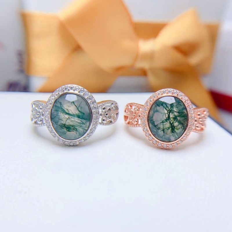 Natural 8*10mm Gold Plated Mos - Jewelry Making University บทวิจารณ์และราคา