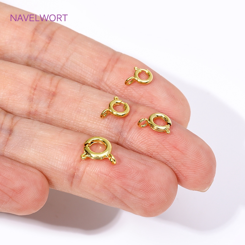 14K/18K Gold Plated Brass Spri - Jewelry Making Gold บทวิจารณ์และราคา