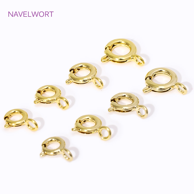 14K/18K Gold Plated Brass Spri - Jewelry Making Gold บทวิจารณ์และราคา