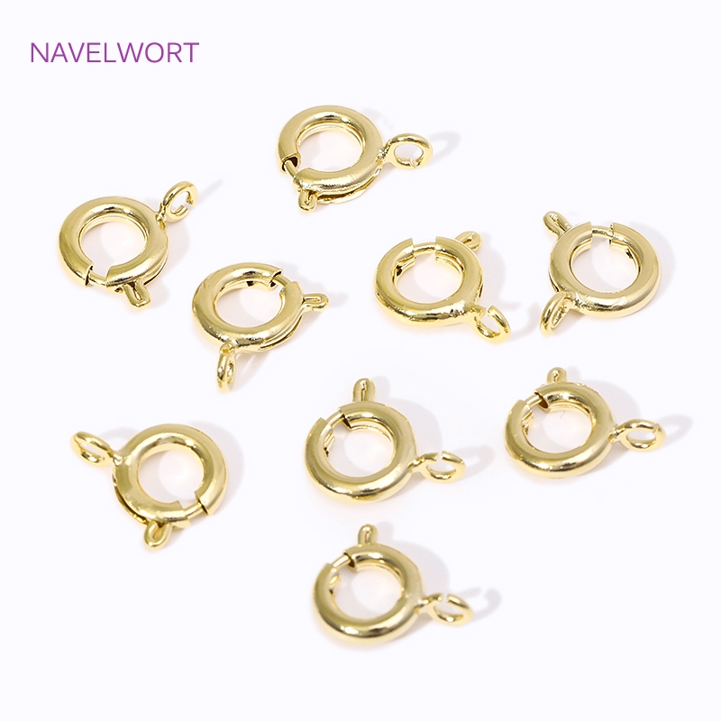 14K/18K Gold Plated Brass Spri - Jewelry Making Gold บทวิจารณ์และราคา