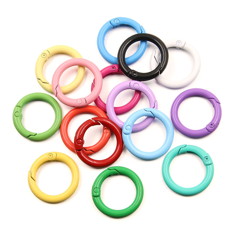 5-20pcs Colorful Spring O Ring - Jewelry Making Rings บทวิจารณ์และราคา