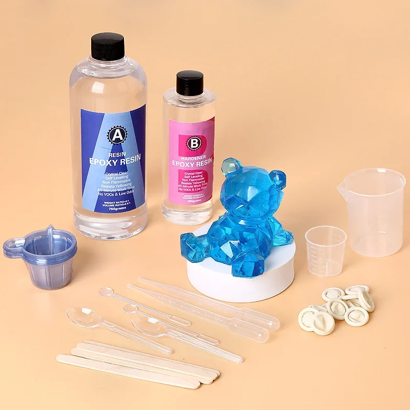 Easy Mixing Epoxy Resin Kit Cr - Jewelry Making Gloves บทวิจารณ์และราคา