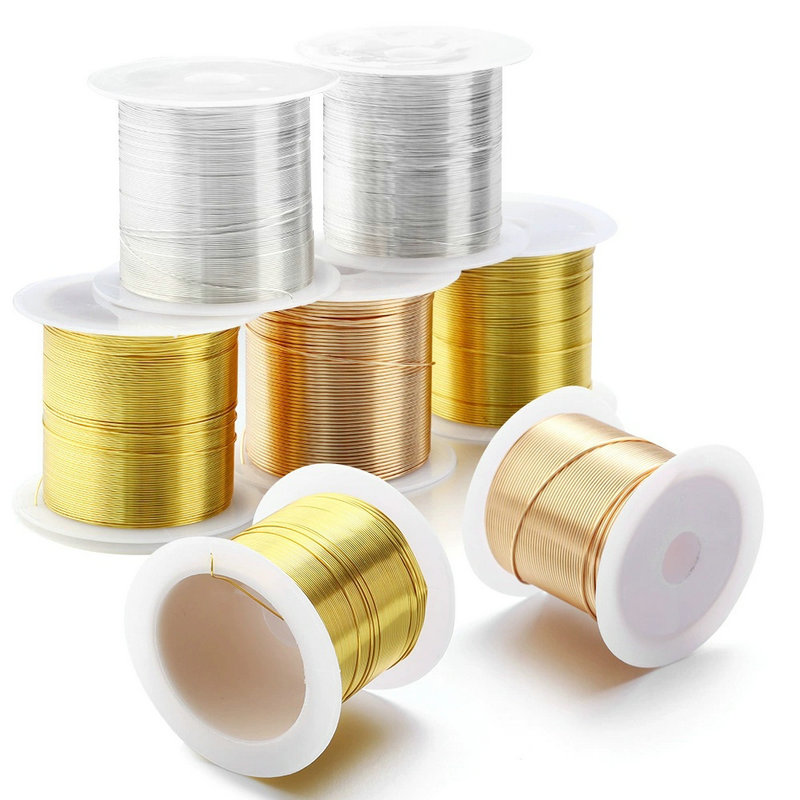 0.3-1.0mm Jewelry Copper Wire  - Jewelry Making Yarn บทวิจารณ์และราคา