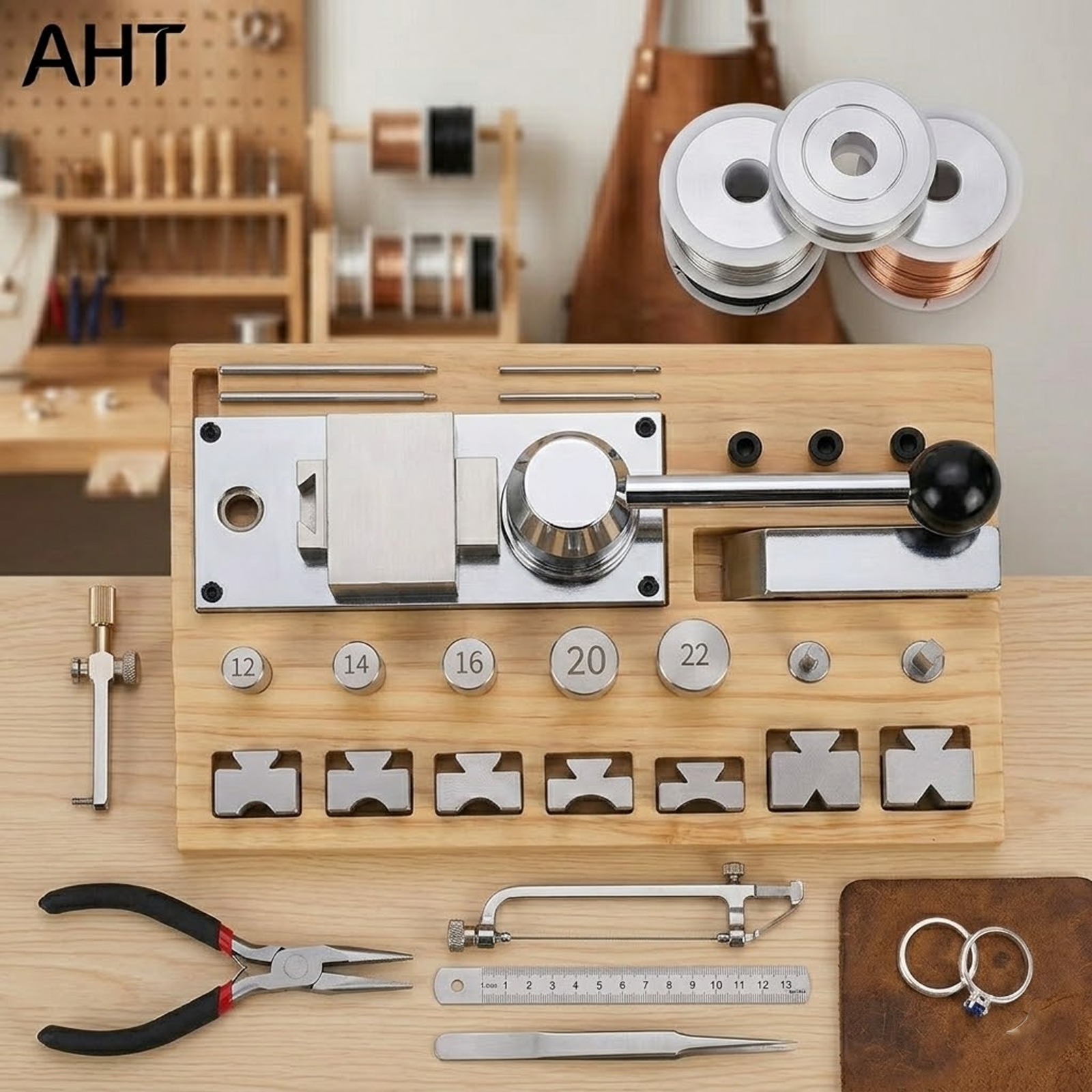 AHT Ring Bending Tool Set Prof - Jewelry Making Kit Professional บทวิจารณ์และราคา