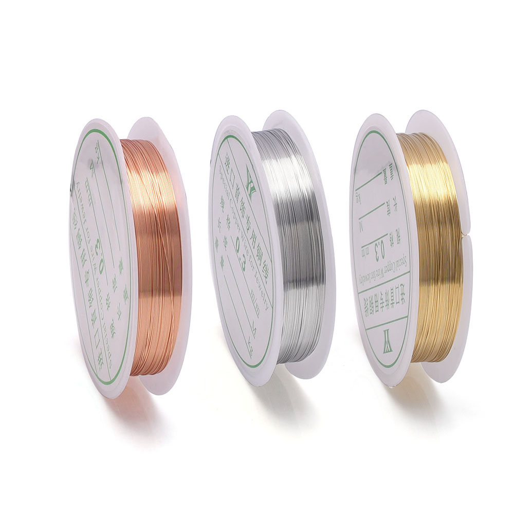 0.2-1mm Jewelry Wire , Craft W - Jewelry Making Yarn บทวิจารณ์และราคา