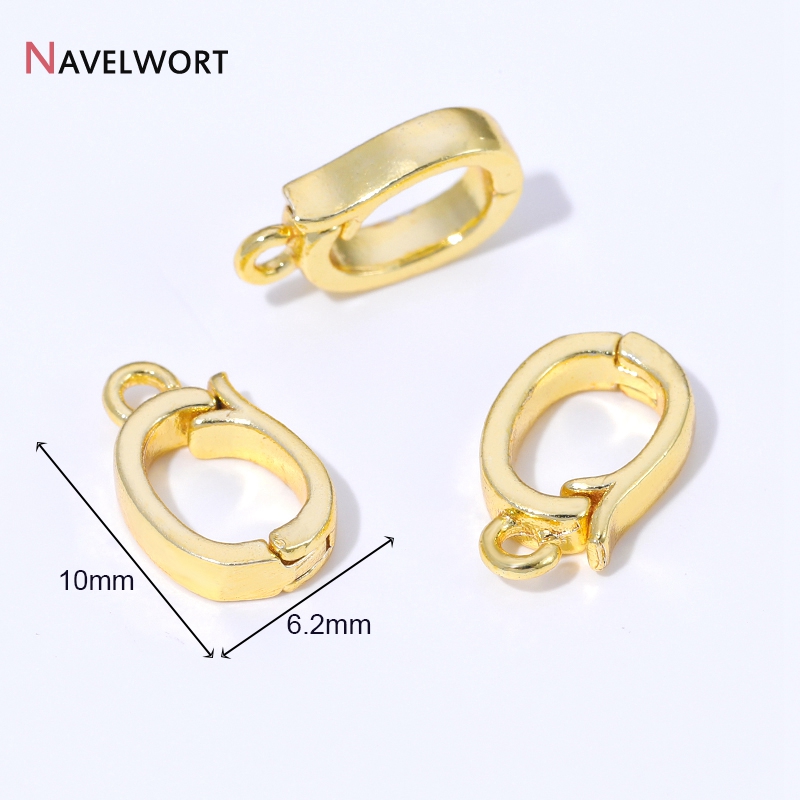 14K/18K Gold Plated Brass Meta - Jewelry Making Gold บทวิจารณ์และราคา