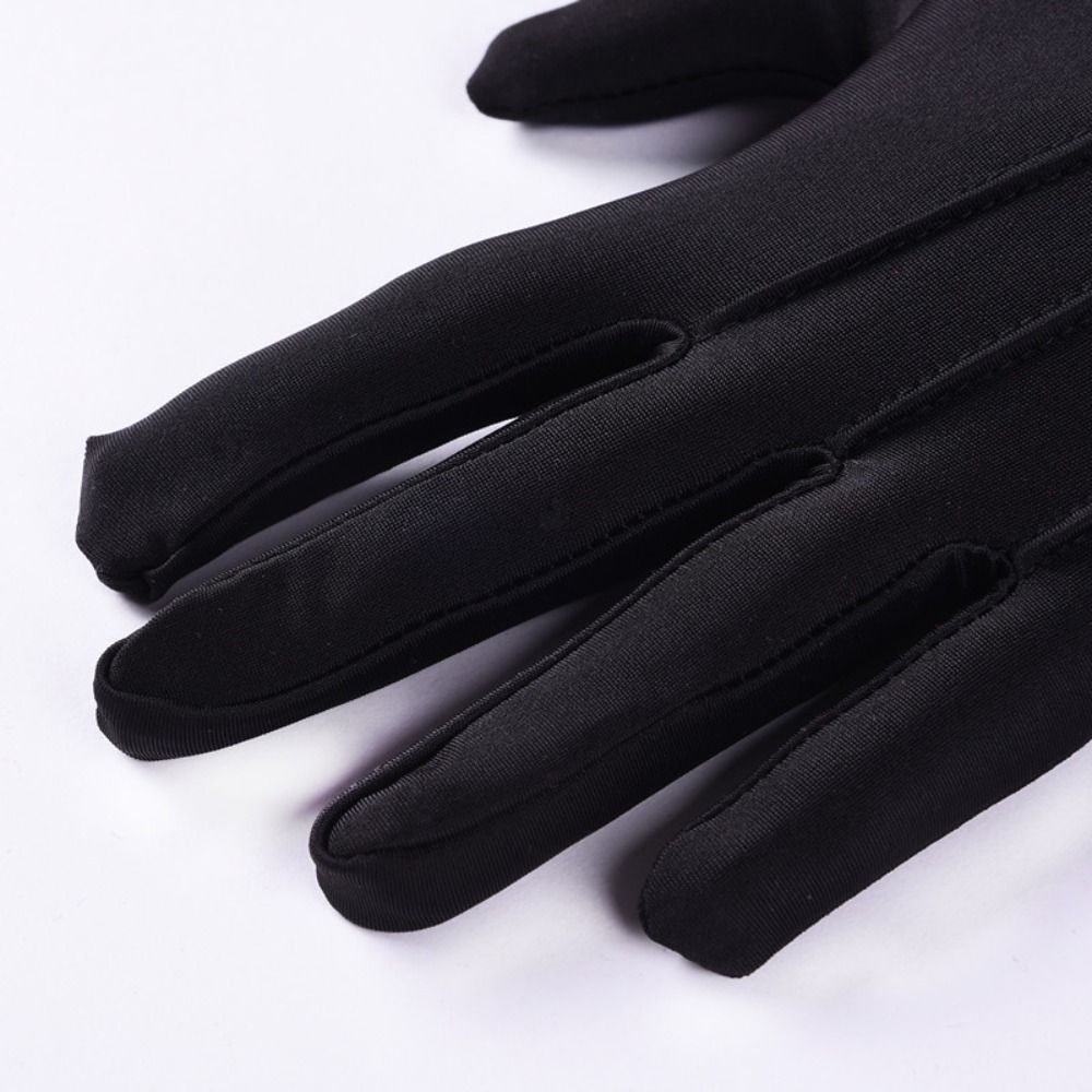 Soft White Cotton Gloves Thin  - Jewelry Making Gloves บทวิจารณ์และราคา