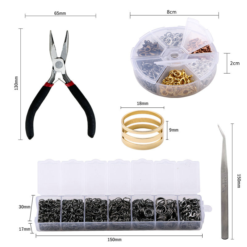 A Set Jewelry Findings Tool Se - Jewelry Making Pliers Set บทวิจารณ์และราคา