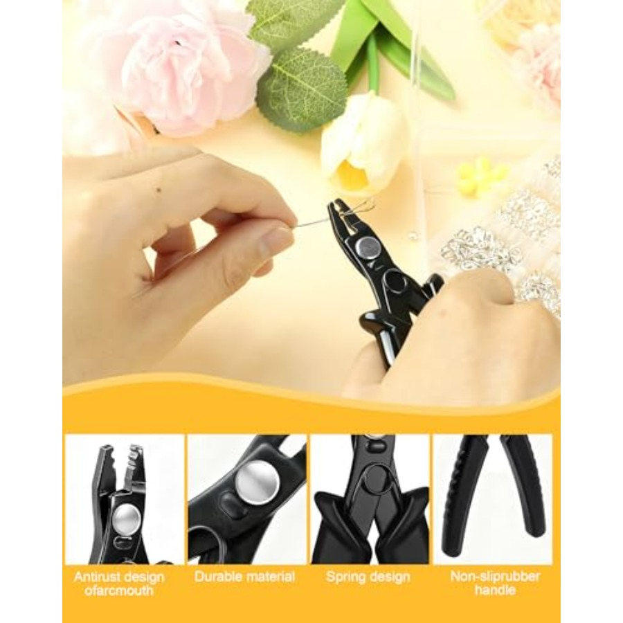 1950 Pcs Jewelry Making Cord E - Crimp Bead Tube บทวิจารณ์และราคา